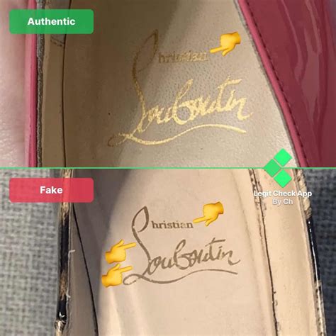 christian louboutin serial number check